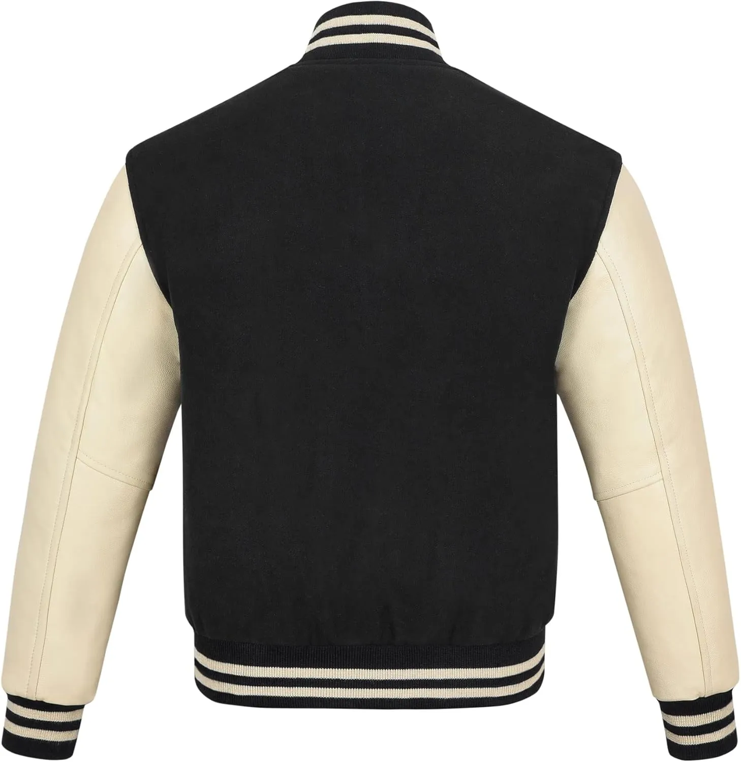 Varsity Jacket Baseball Letterman Jacket– Wool and Leather Premium Quality Unisex Basketball Jacket