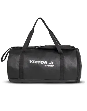 VECTOR X 25 L  X-Force Gym Bag  Men and Women (Black) 25 L