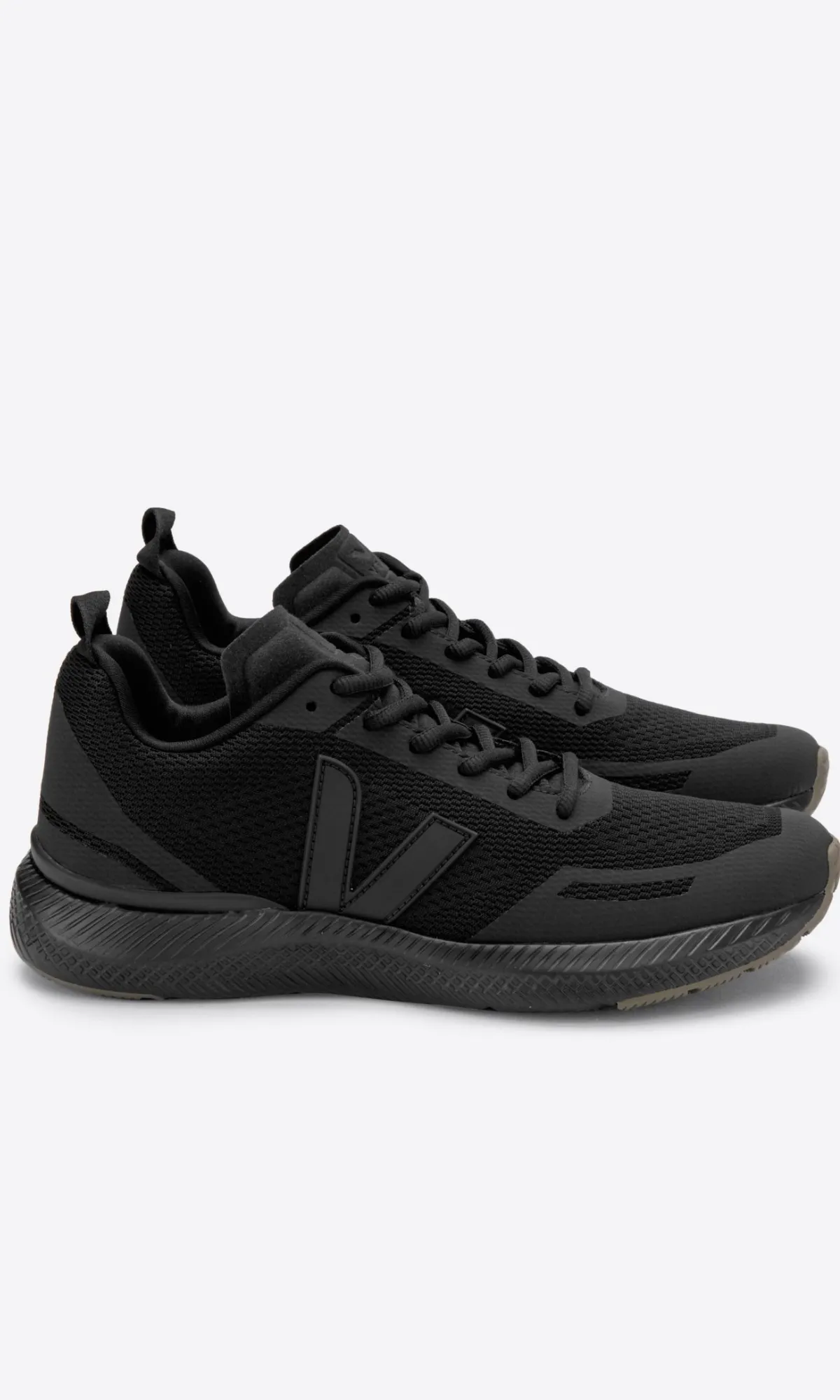 VEJA | Impala Engineered Mesh Full Black Khaki