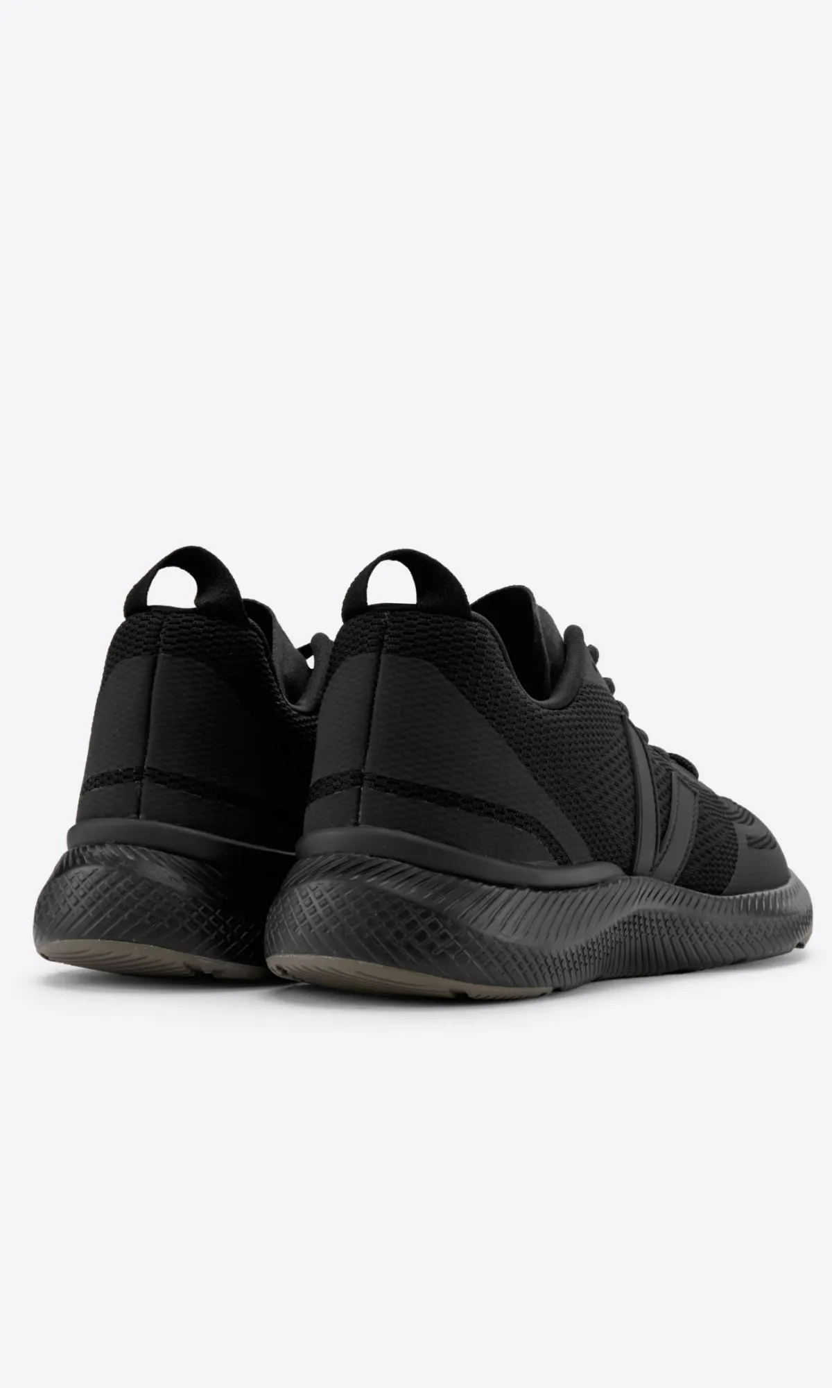 VEJA | Impala Engineered Mesh Full Black Khaki