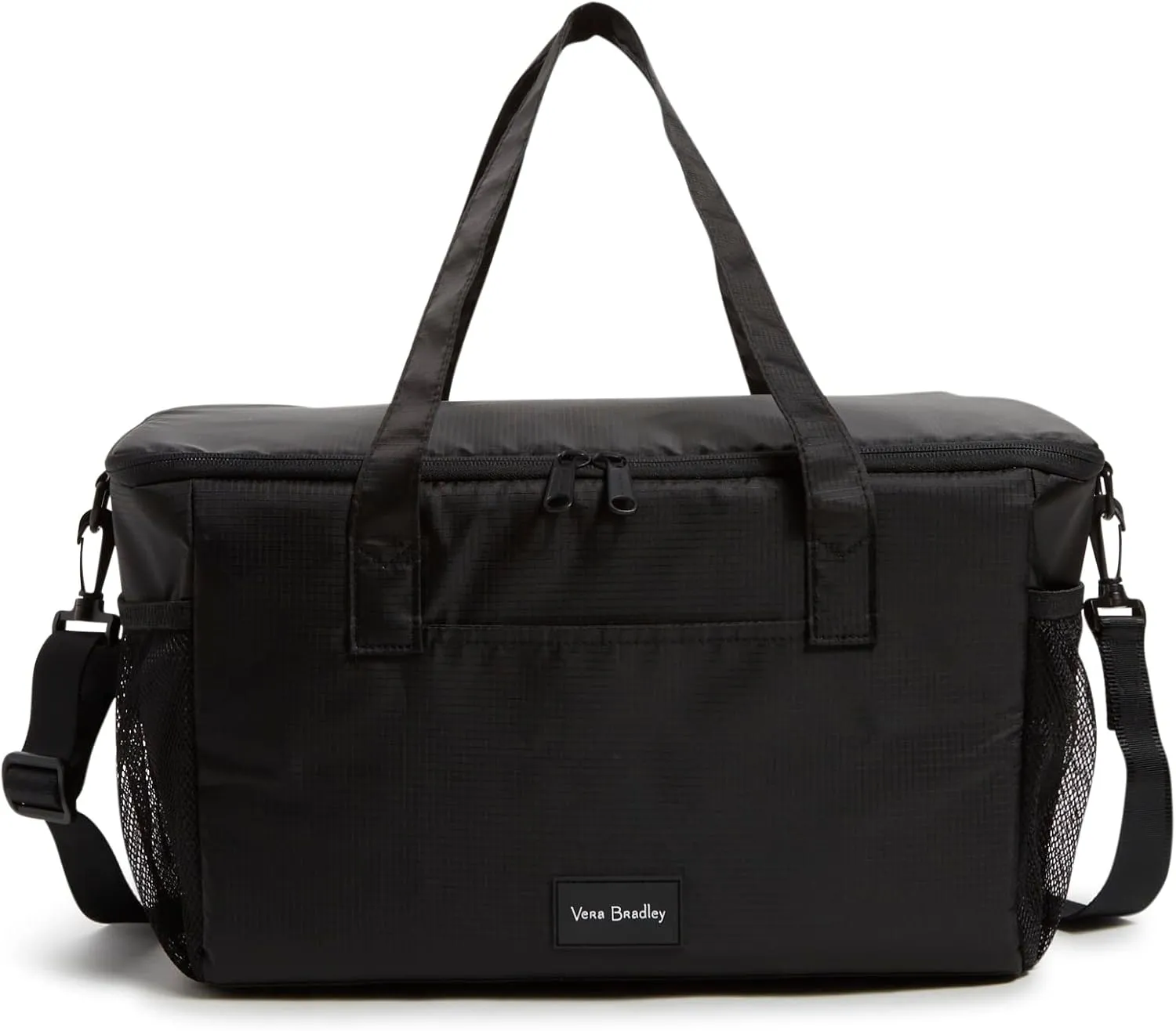Vera Bradley Women's Recycled Ripstop Family Cooler, Black, One Size