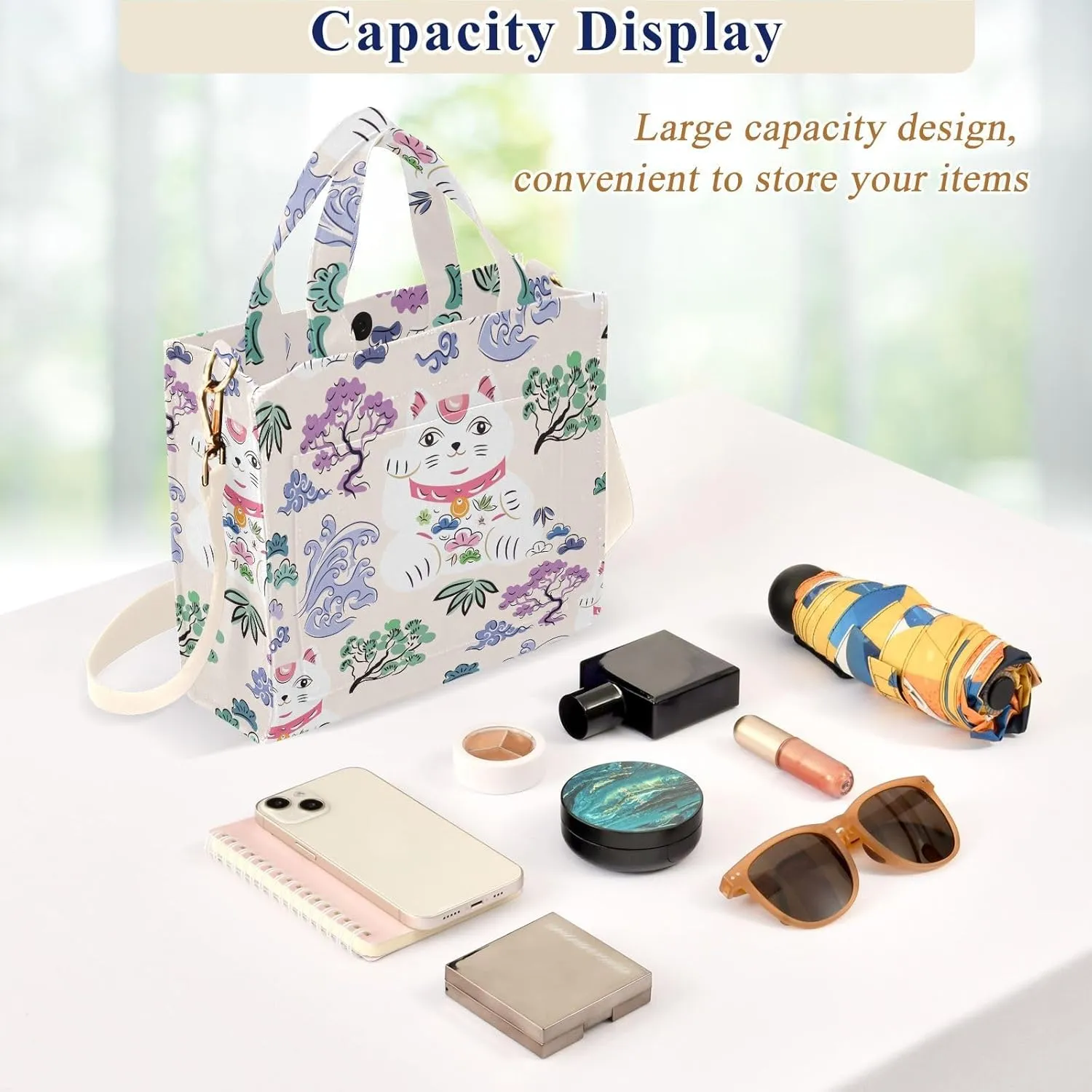 VIGTRO Corduroy Tote Bag for Women Crossbody Bags Shoulder Handbag, Messenger Bag Purse with Adjustable Strap Size S/M