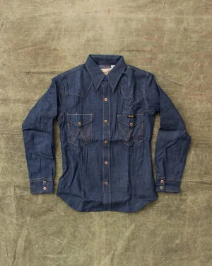 Vintage Dead Stock 70's Wrangler Children's Denim Shirt