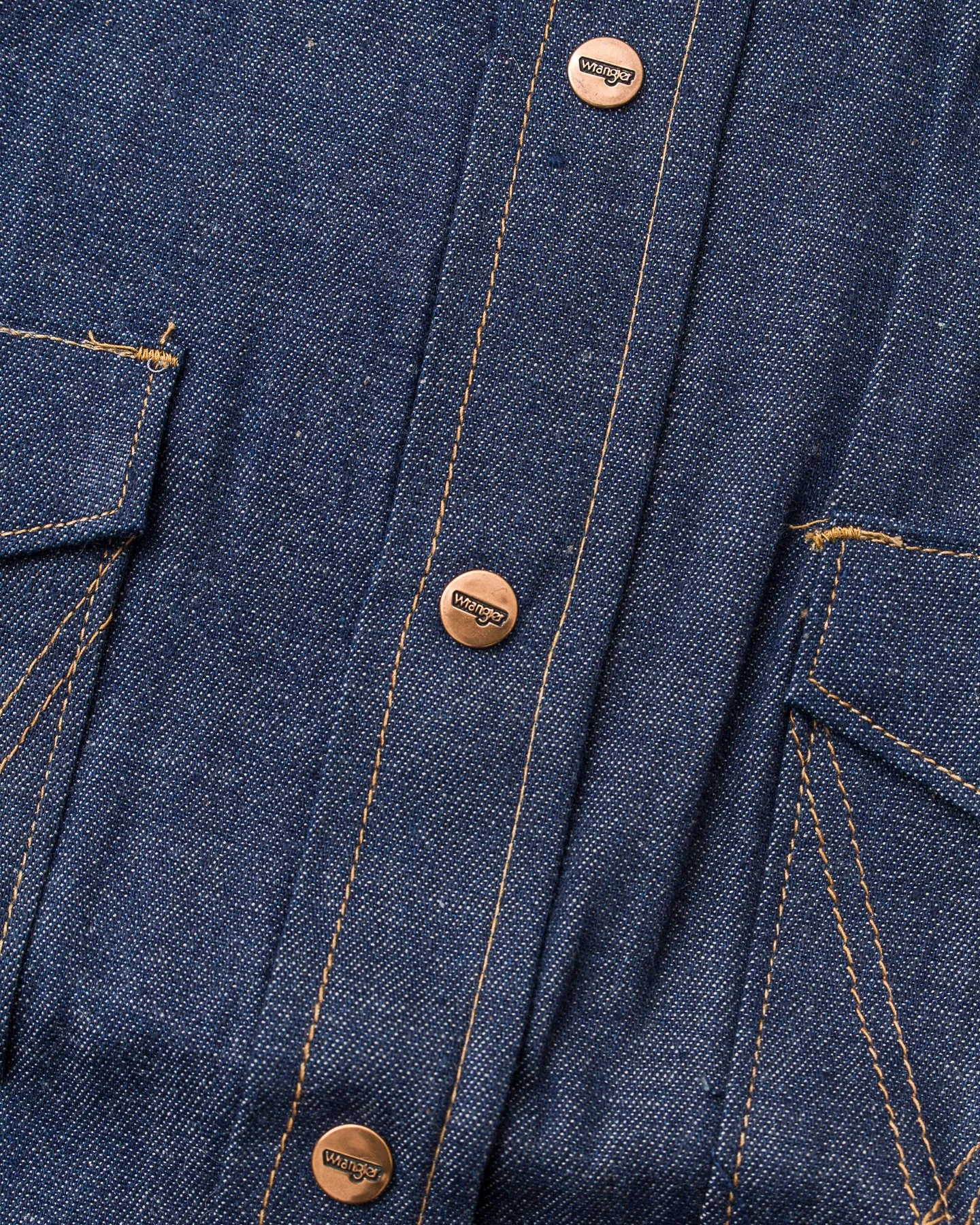 Vintage Dead Stock 70's Wrangler Children's Denim Shirt