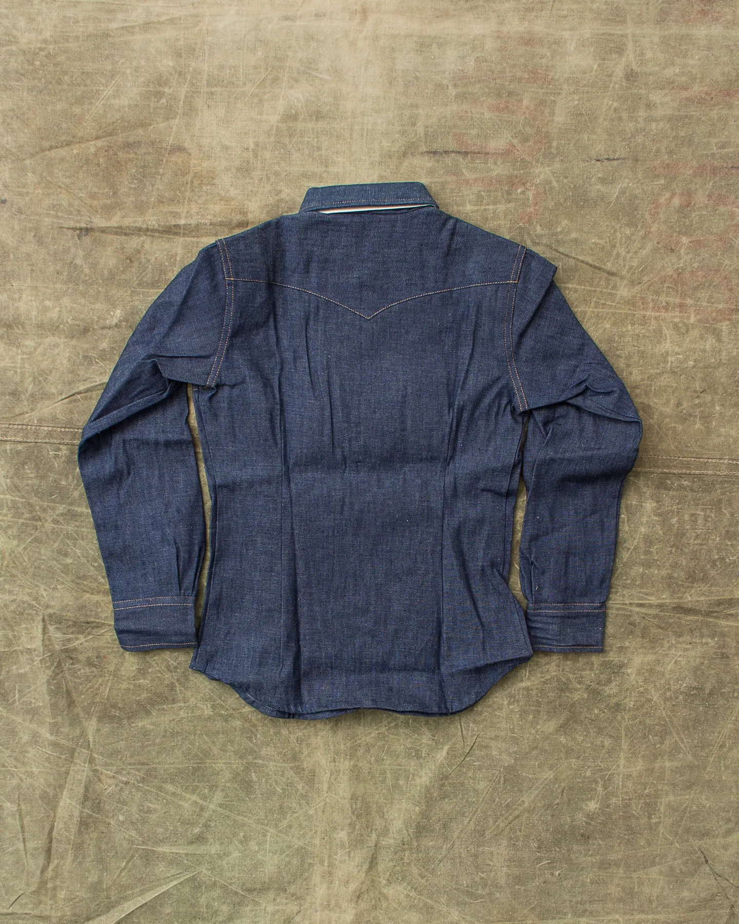 Vintage Dead Stock 70's Wrangler Children's Denim Shirt