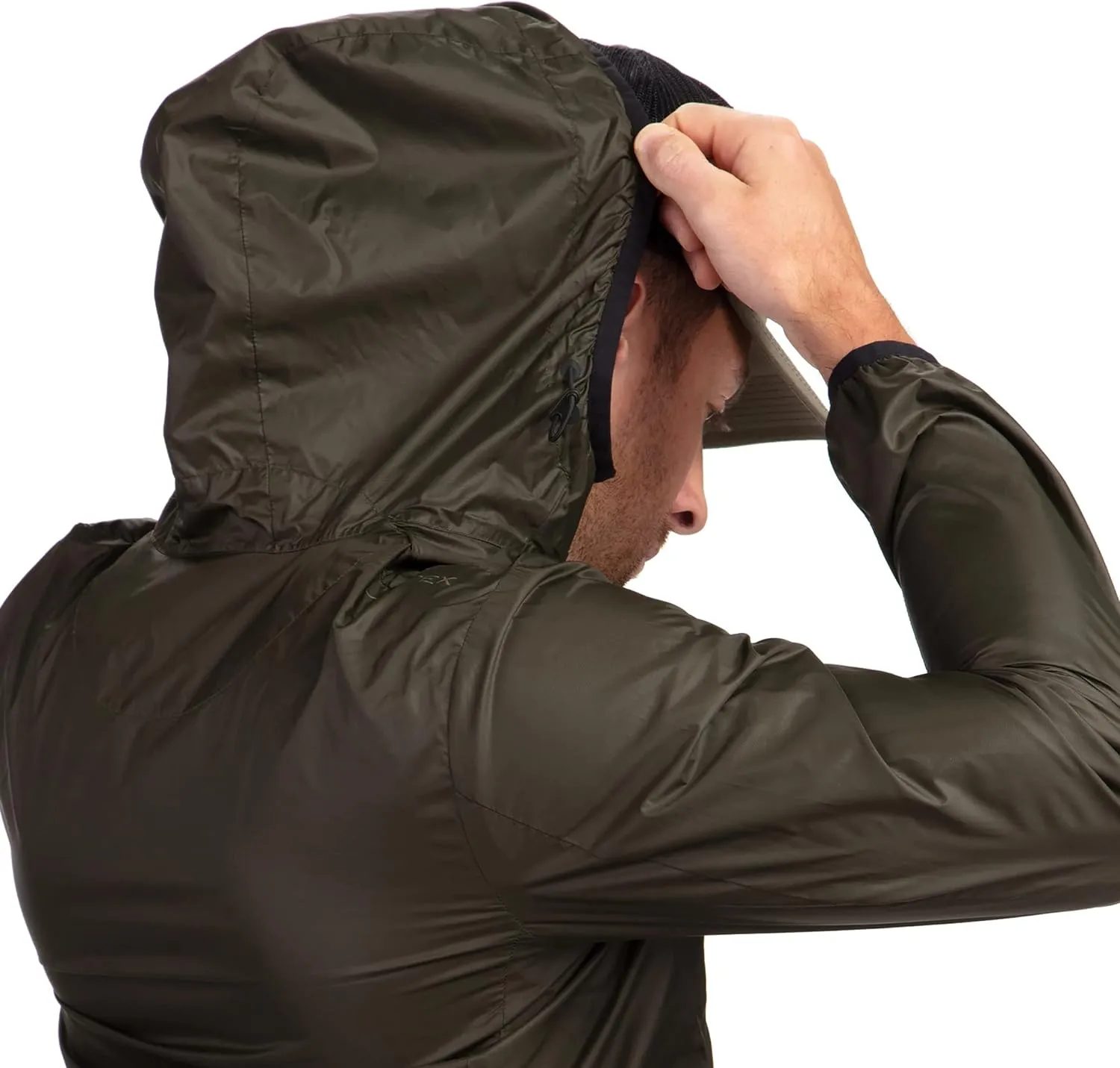 Vortex Men's Storm Silencer Pro Rain Breaker Jackets - DWR Treated, Packs Into Own Pocket