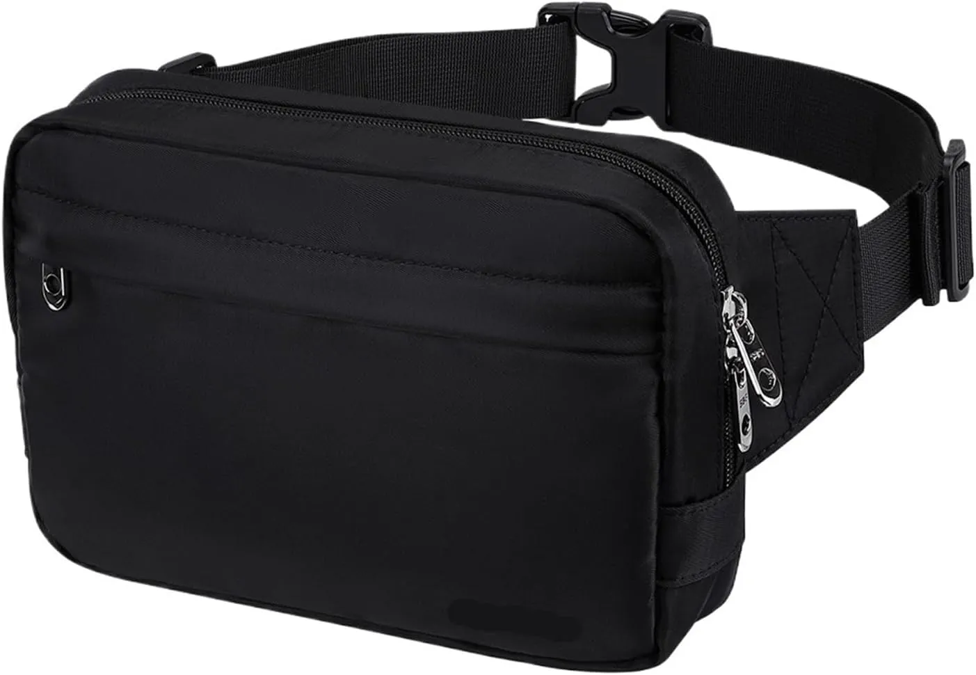 Waist Bag Belt Bag Women Men Crossbody Bags Theft Fashion Waist Packs Hiking Running Travel Walking(Black)