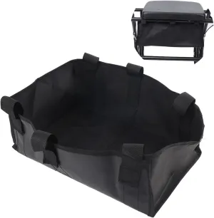 Walker Bags for Folding Walker, Walker Basket, Rollator Walker Accessories, Replacement Storage Bag for 4 Wheeled Walker Rollator Wheelchair Frame Hook Design