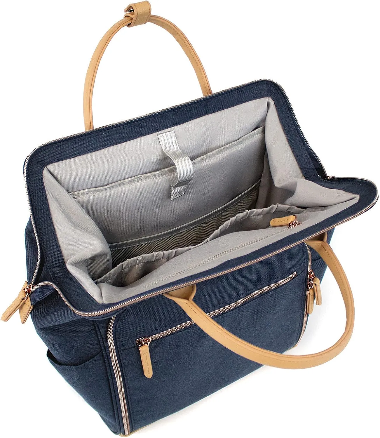 Water-Resistant Medical Clinical Teacher Nurse Bag for Work and Nursing Student Backpack Elements Select ES2806