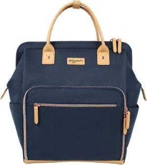 Water-Resistant Medical Clinical Teacher Nurse Bag for Work and Nursing Student Backpack Elements Select ES2806