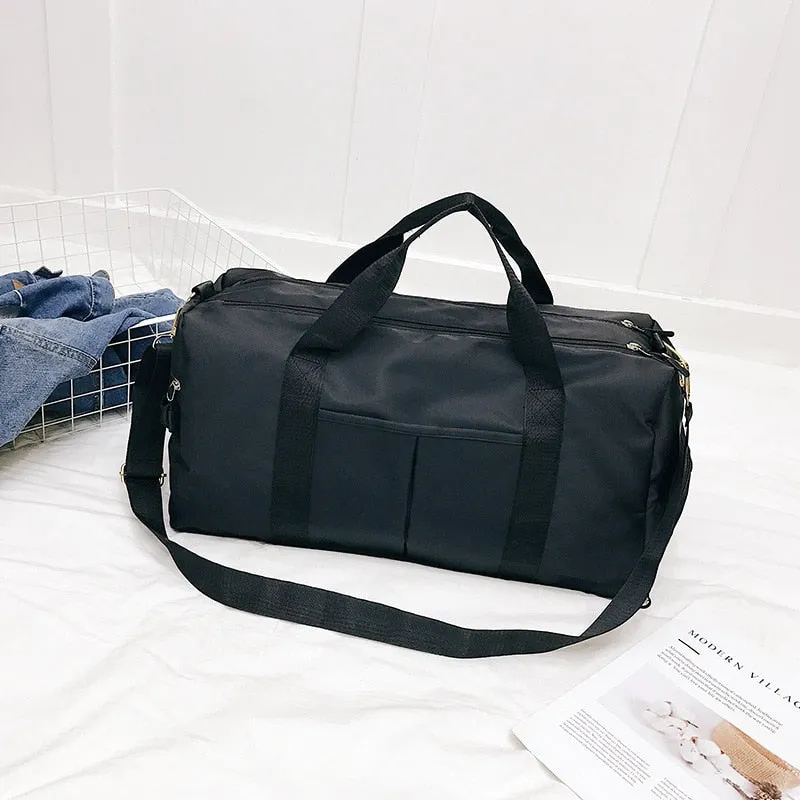 Waterproof Nylon Sports Gym Bags For Men Women