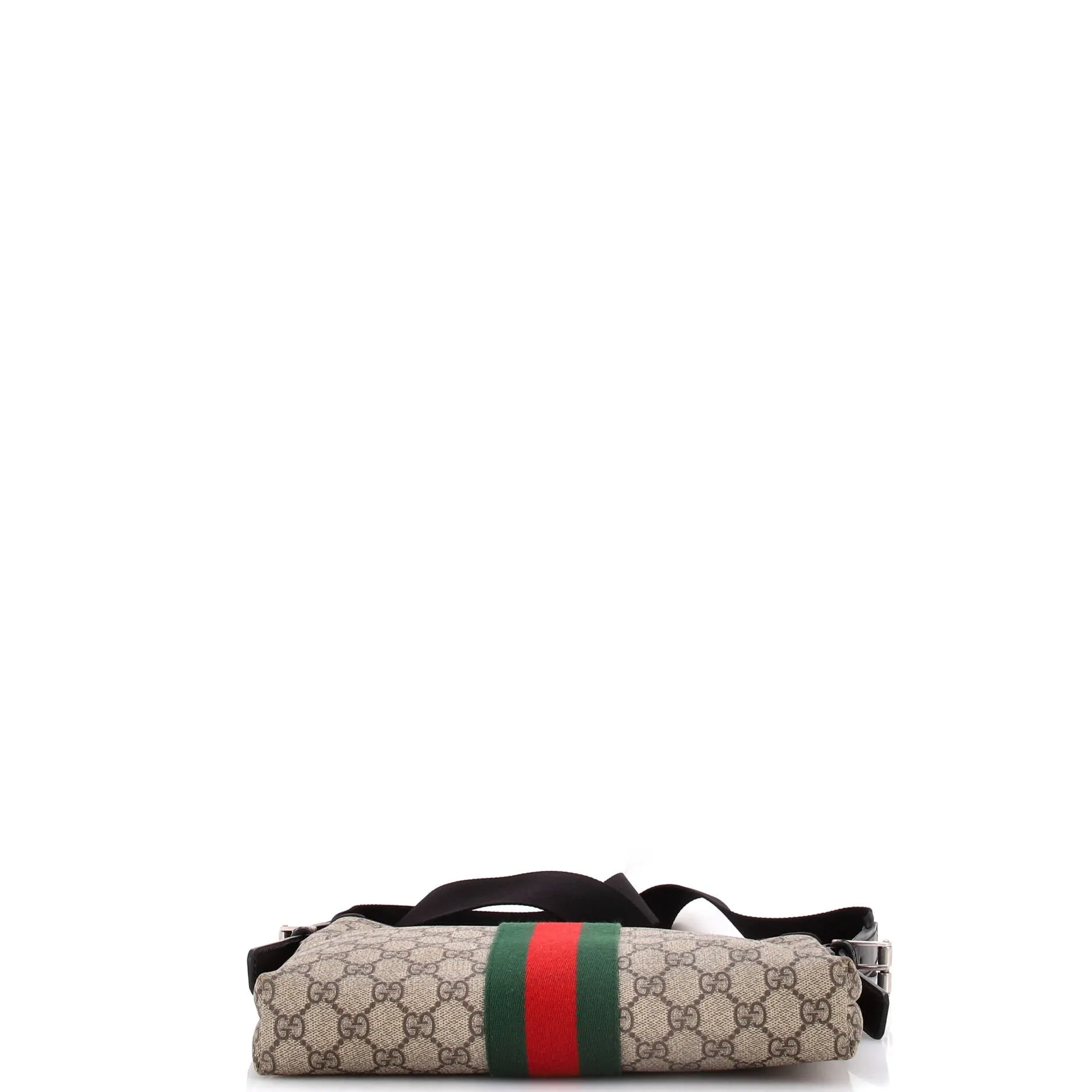 Web Messenger Bag GG Coated Canvas Medium