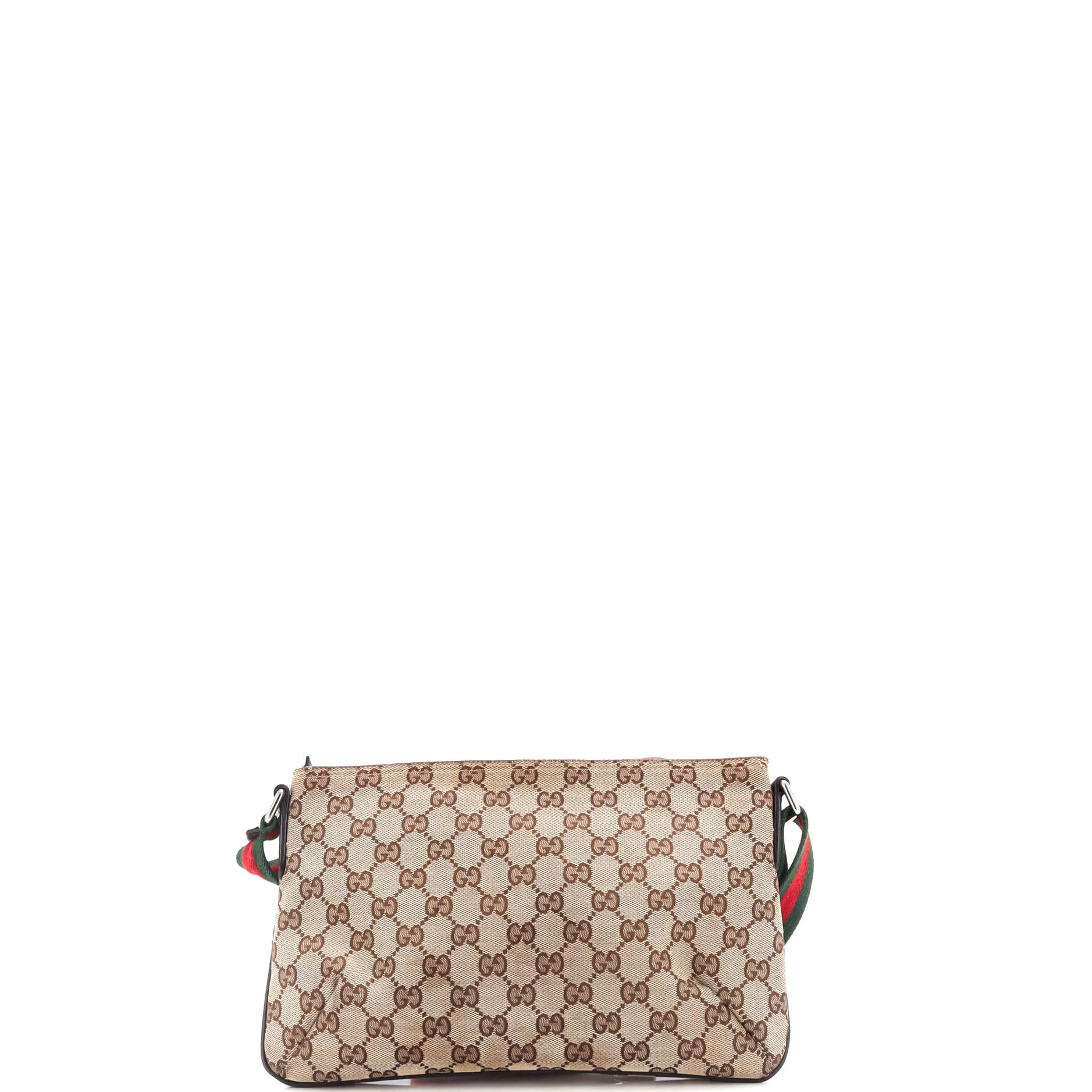 Web Strap Messenger Bag GG Canvas Small