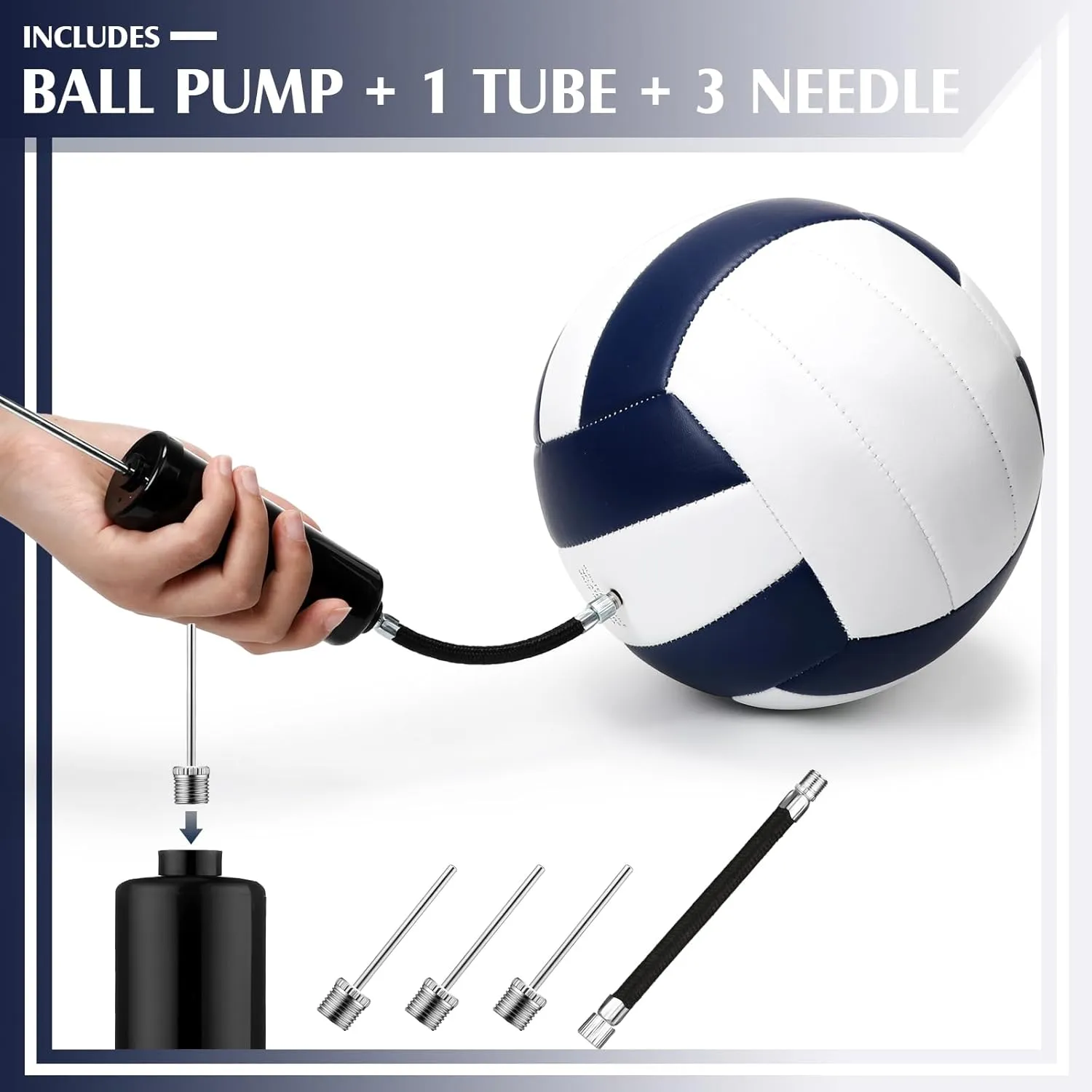 Wettarn 12 Pcs Official Size 5 Volleyballs Bulk Soft Recreational Volleyballs with Pump Regulation Size for Beginner Indoor Outdoor Beach Gym Pool Sand Sport