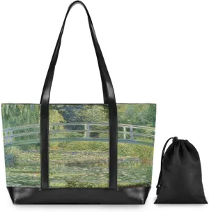 WIHVE Laptop Tote Bag for Women Laptop Handbag 15.6 Inch