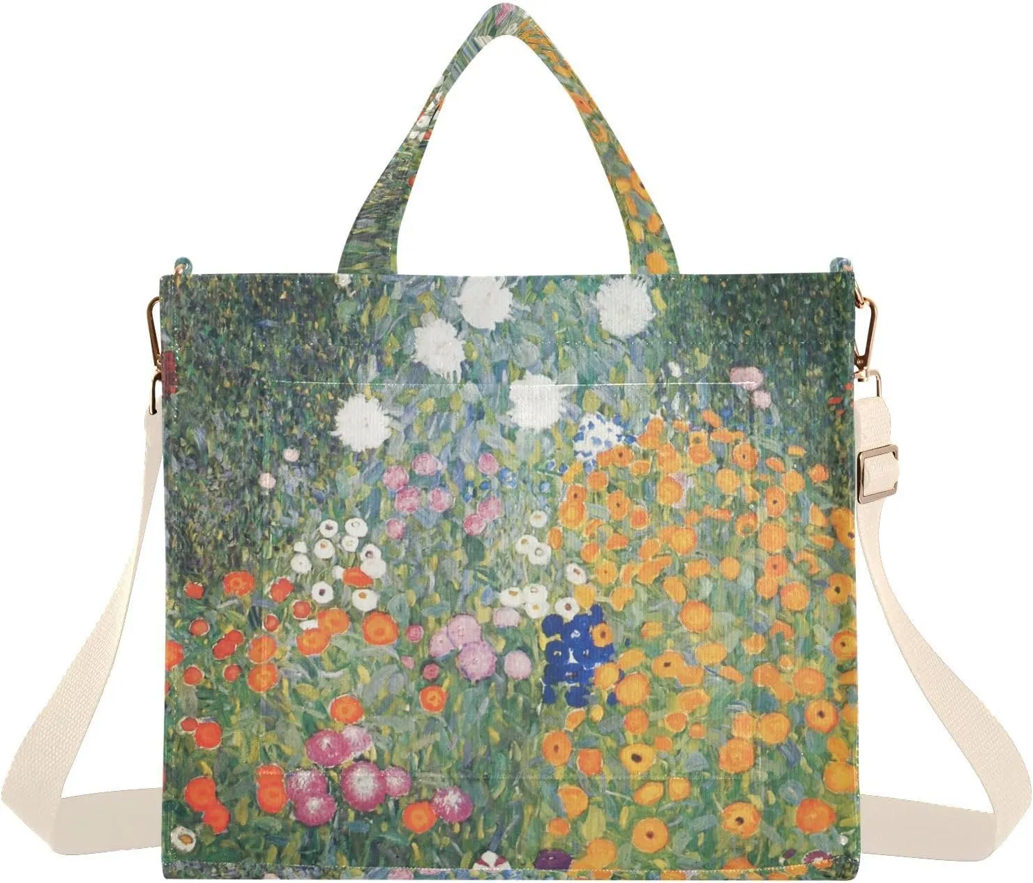 WIHVE Tote Bag for Women Corduroy Handbag Fashion Crossbody Bag