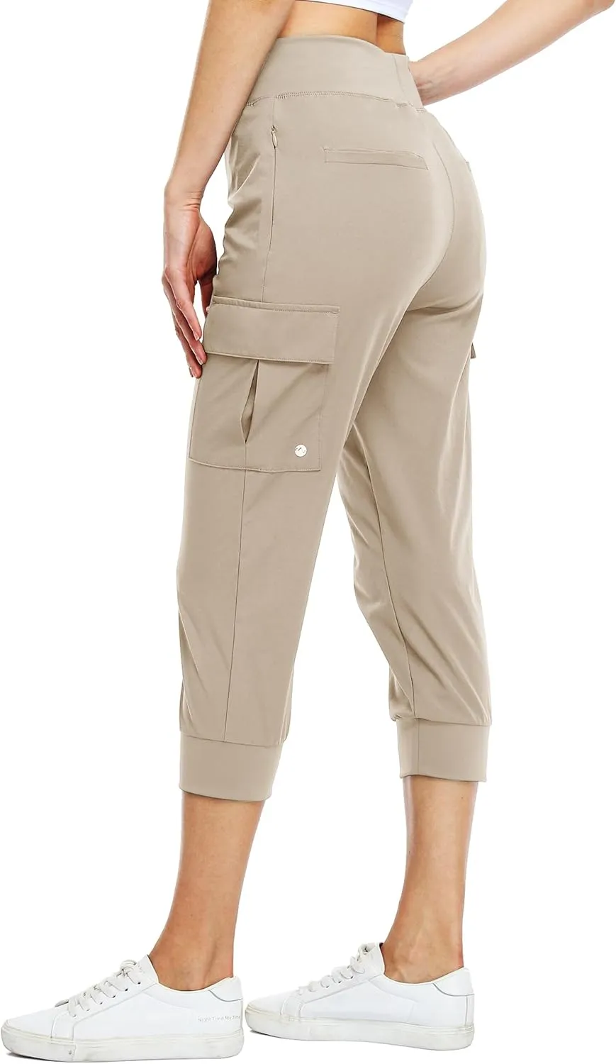 Willit Women's Capris Pants Quick Dry Lightweight Hiking Athletic Casual