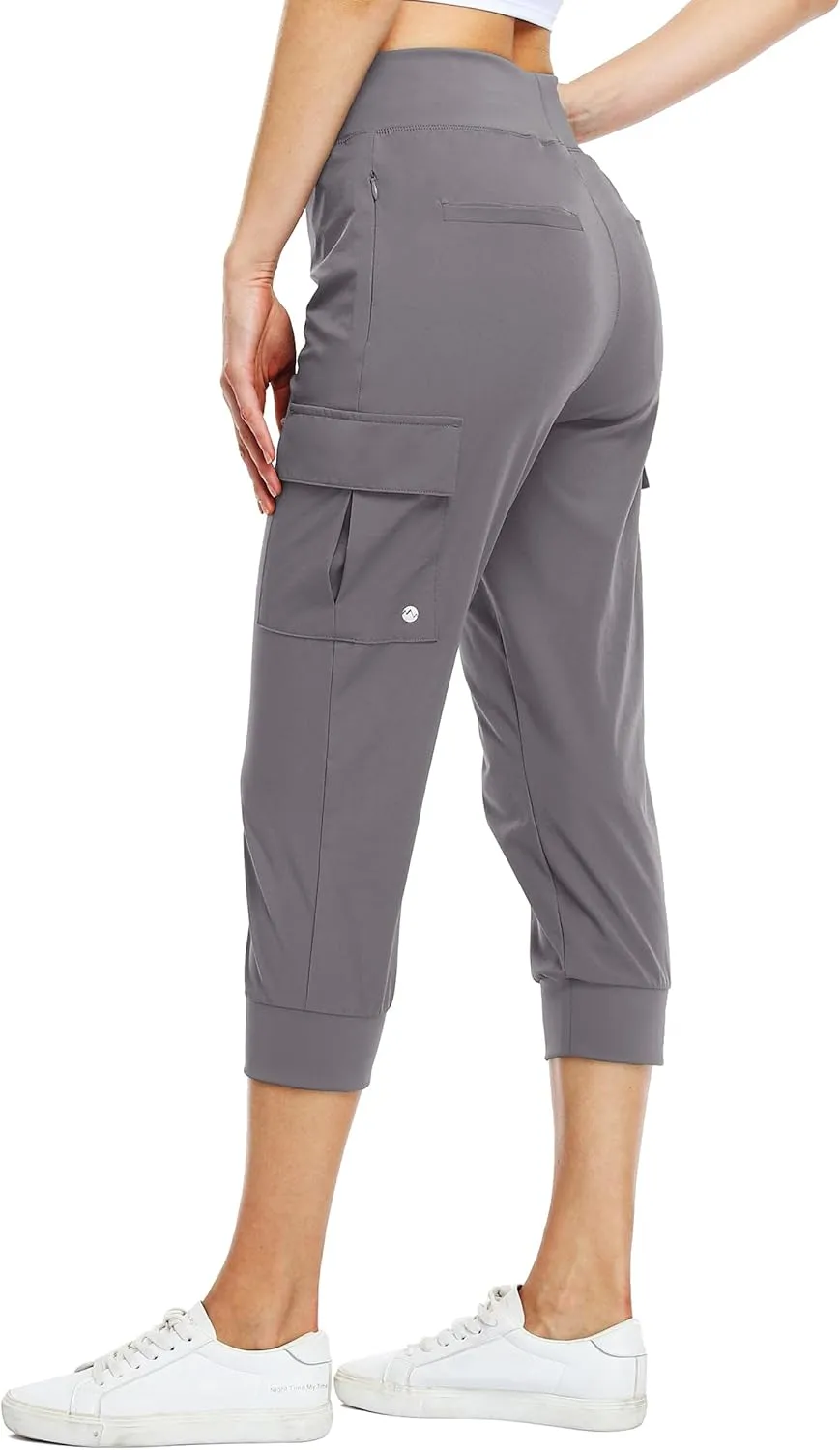 Willit Women's Capris Pants Quick Dry Lightweight Hiking Athletic Casual