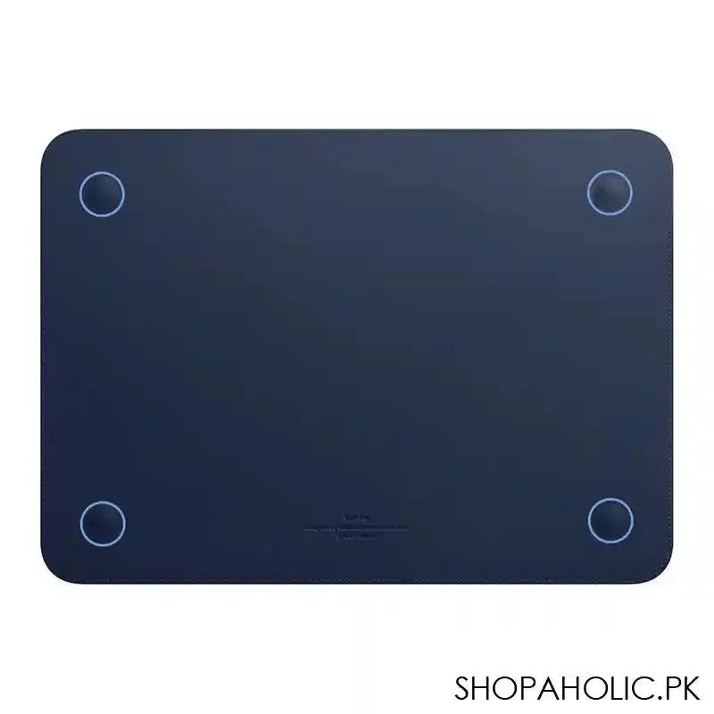 WIWU Skin Pro II Pu Leather Sleeve For Macbook Pro, 13" Air Navy Blue