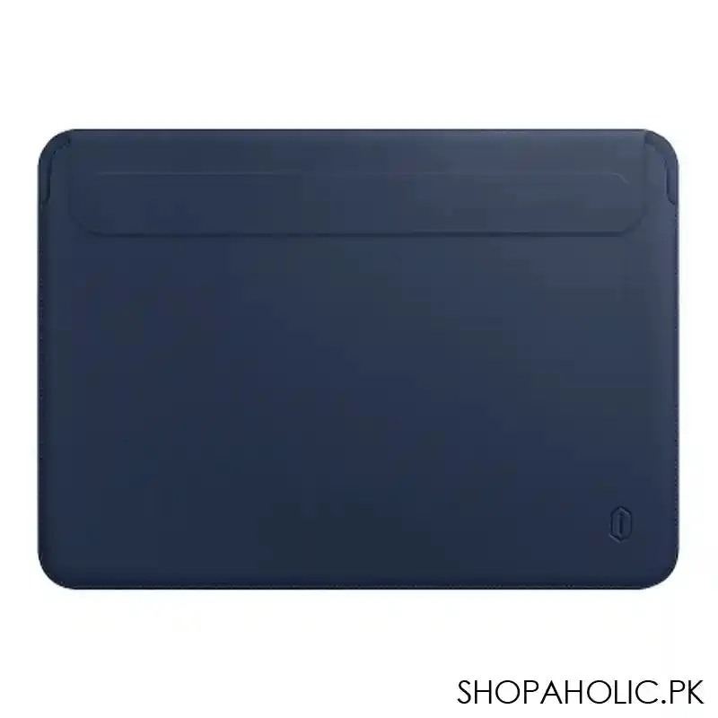 WIWU Skin Pro II Pu Leather Sleeve For Macbook Pro, 13" Air Navy Blue