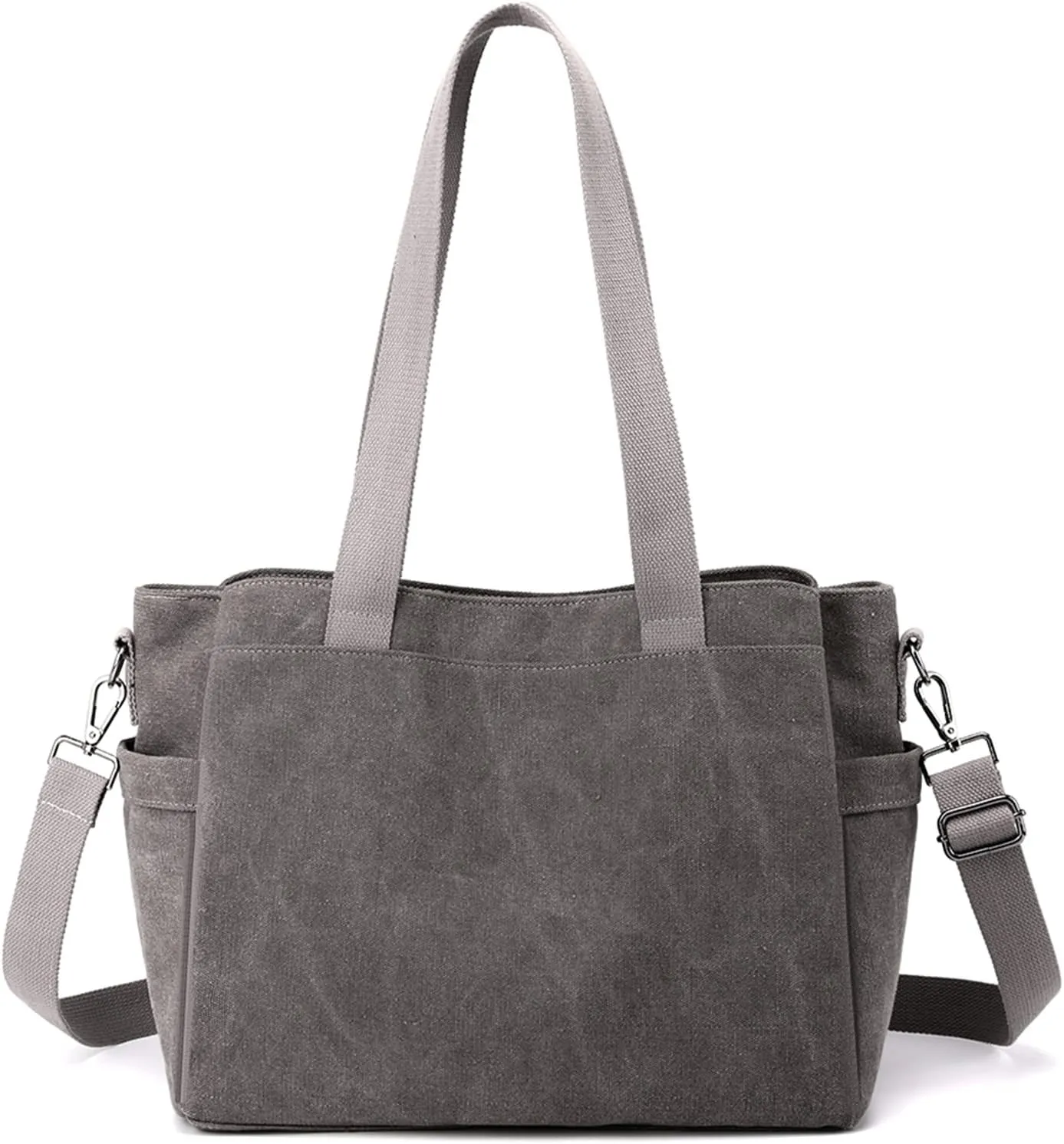 Women Shoulder Bag Crossbody Bag Canvas Handbag Top Handle Bag Casual Messenger Bag