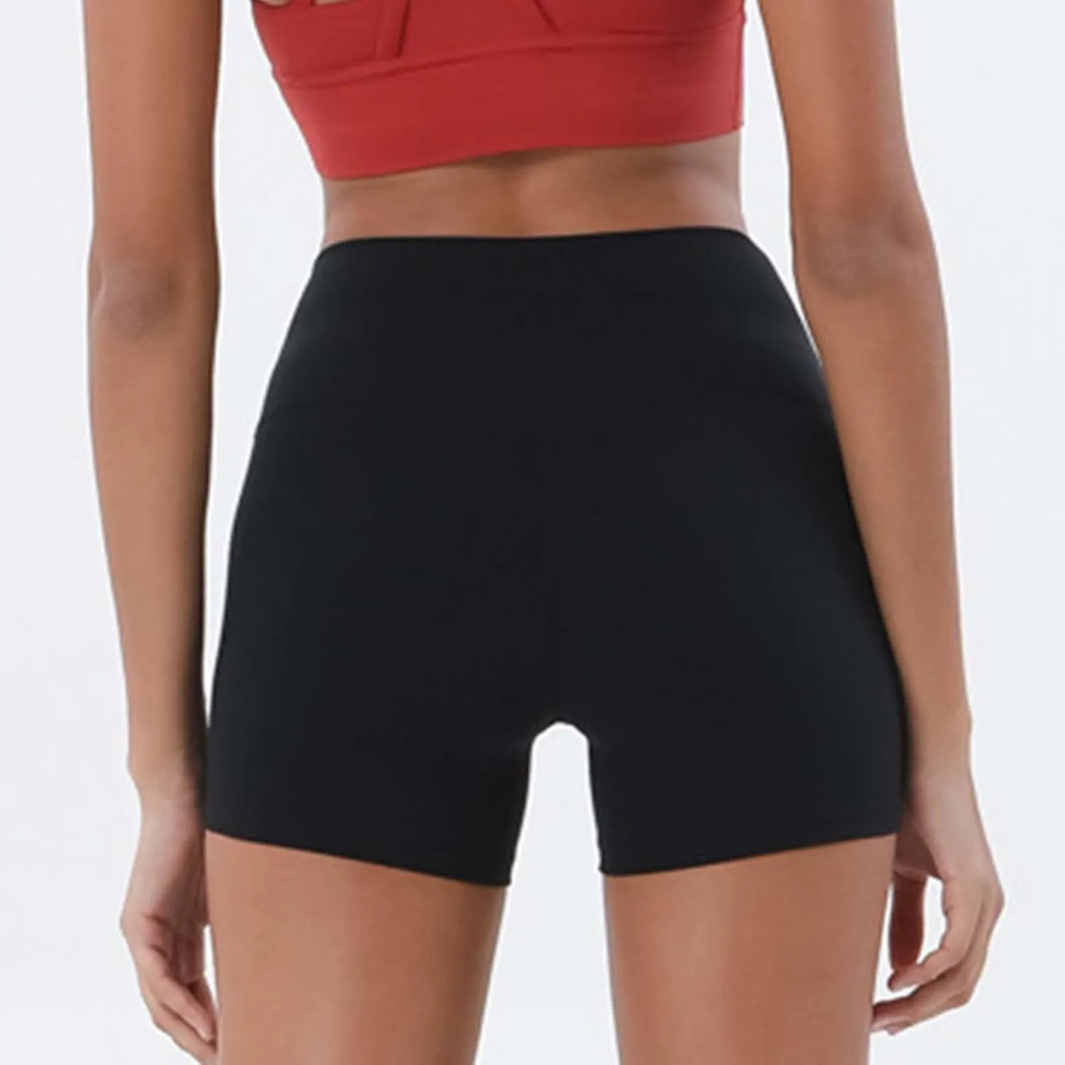 Women's Biker Shorts Workout Yoga Shorts for Women 5 Inches Spandex High Waisted Soft Biker Shorts Women Dance
