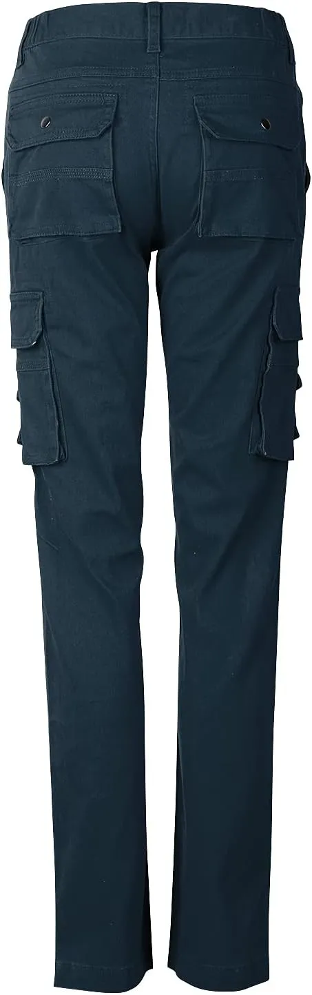 Womens Cargo Pants with Pockets Outdoor Casual Ripstop Camo Tactical Combat Work Pants