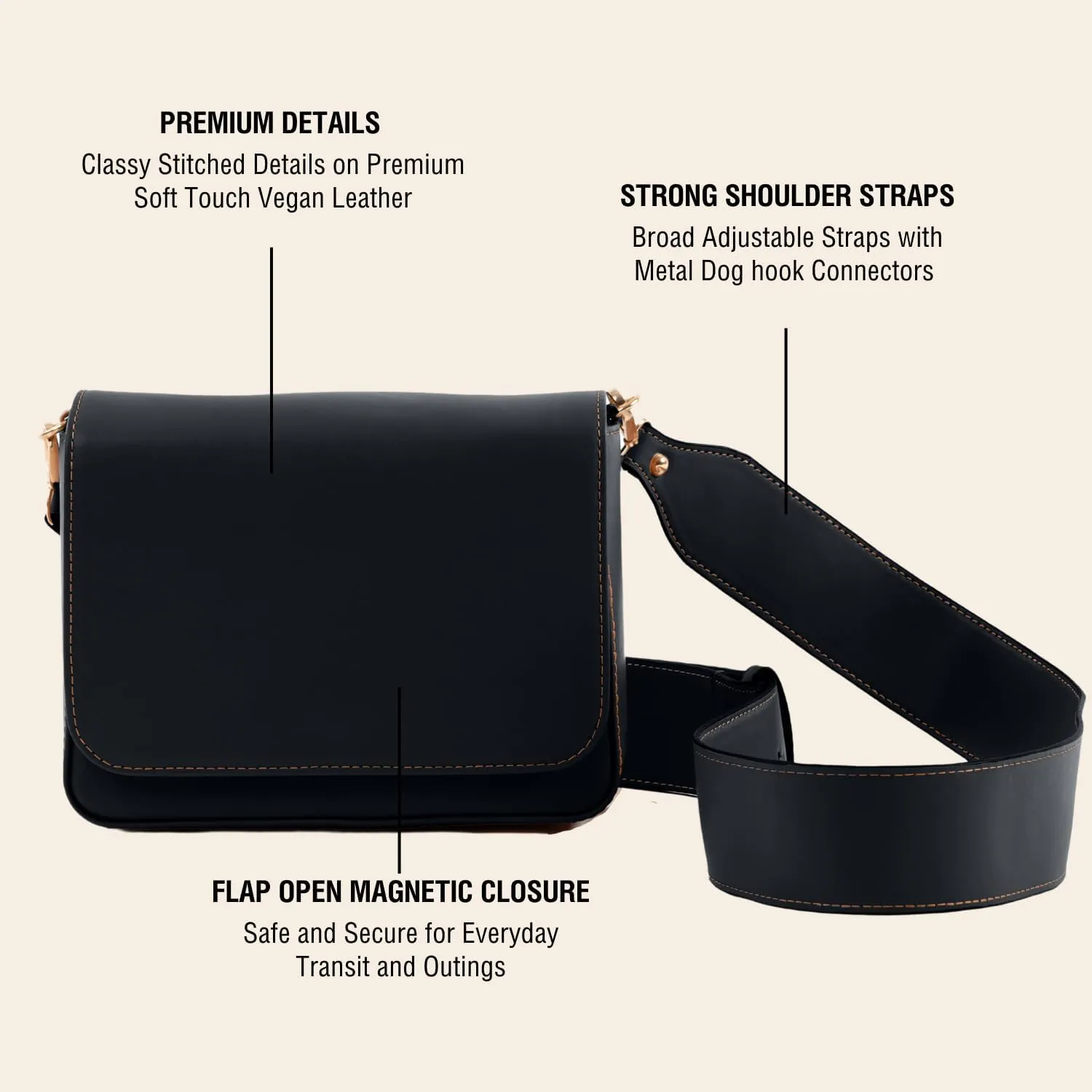 Women's Vegan Leather Laptop Cover Case Bag