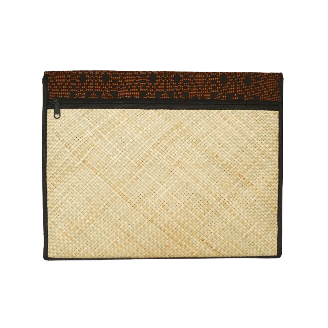 Woven Lingkat Tikog Grass and Indigenous Weaves Laptop Sleeve
