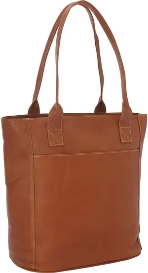 XL Laptop Tote Bag, Saddle, One Size