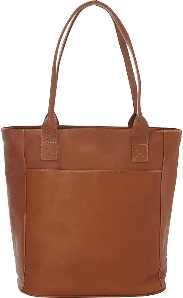 XL Laptop Tote Bag, Saddle, One Size