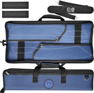 XYJ Chef's Knife Roll Bag Canvas Knife Carrying Case with Durable Handles Shoulder Strap