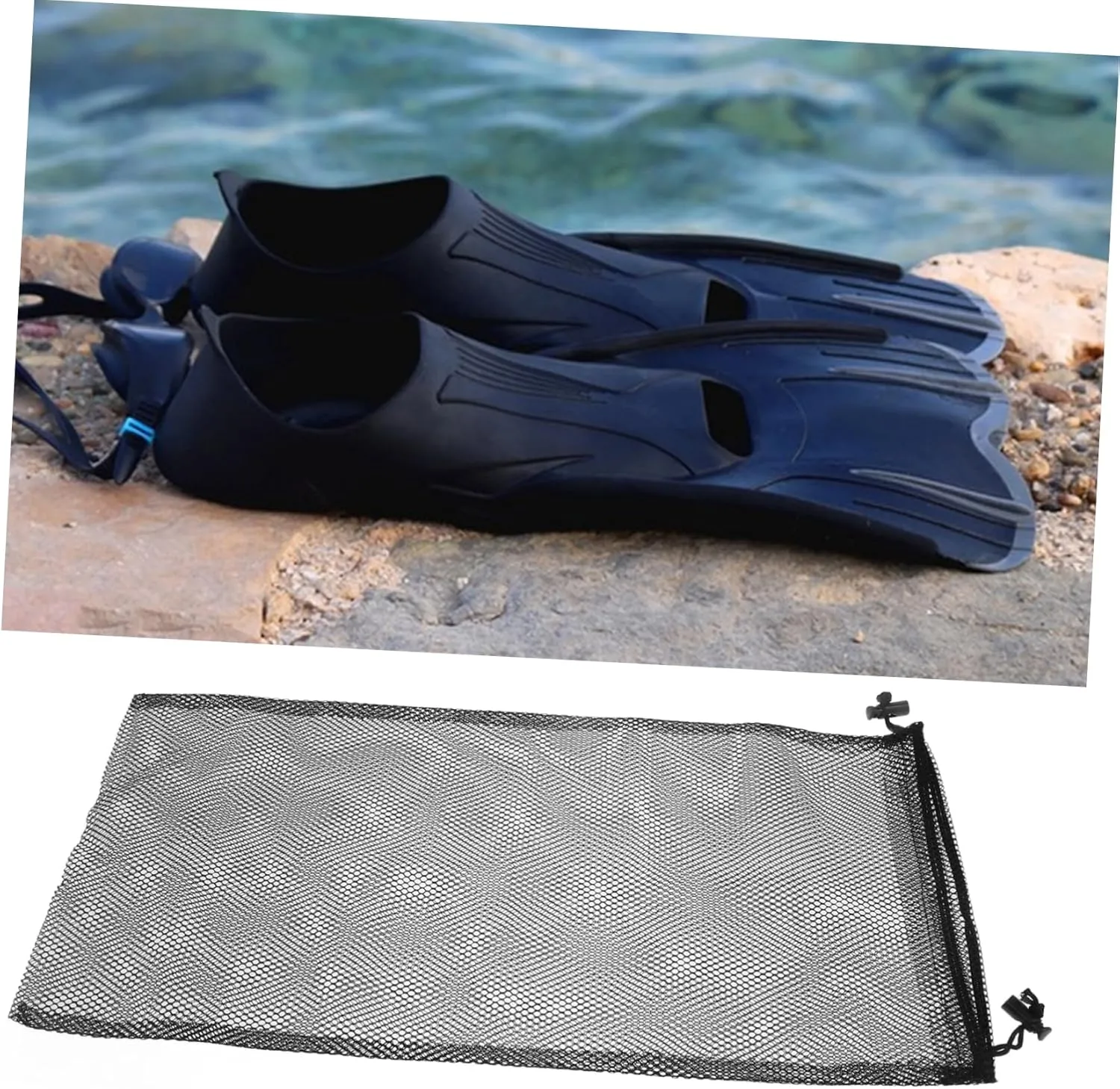YARNOW Fins Storage Bag Mesh Bags Age Bags Gym Bag Aging Bags Scuba Diving Gear Swim Equipment Bag Snorkel Mesh