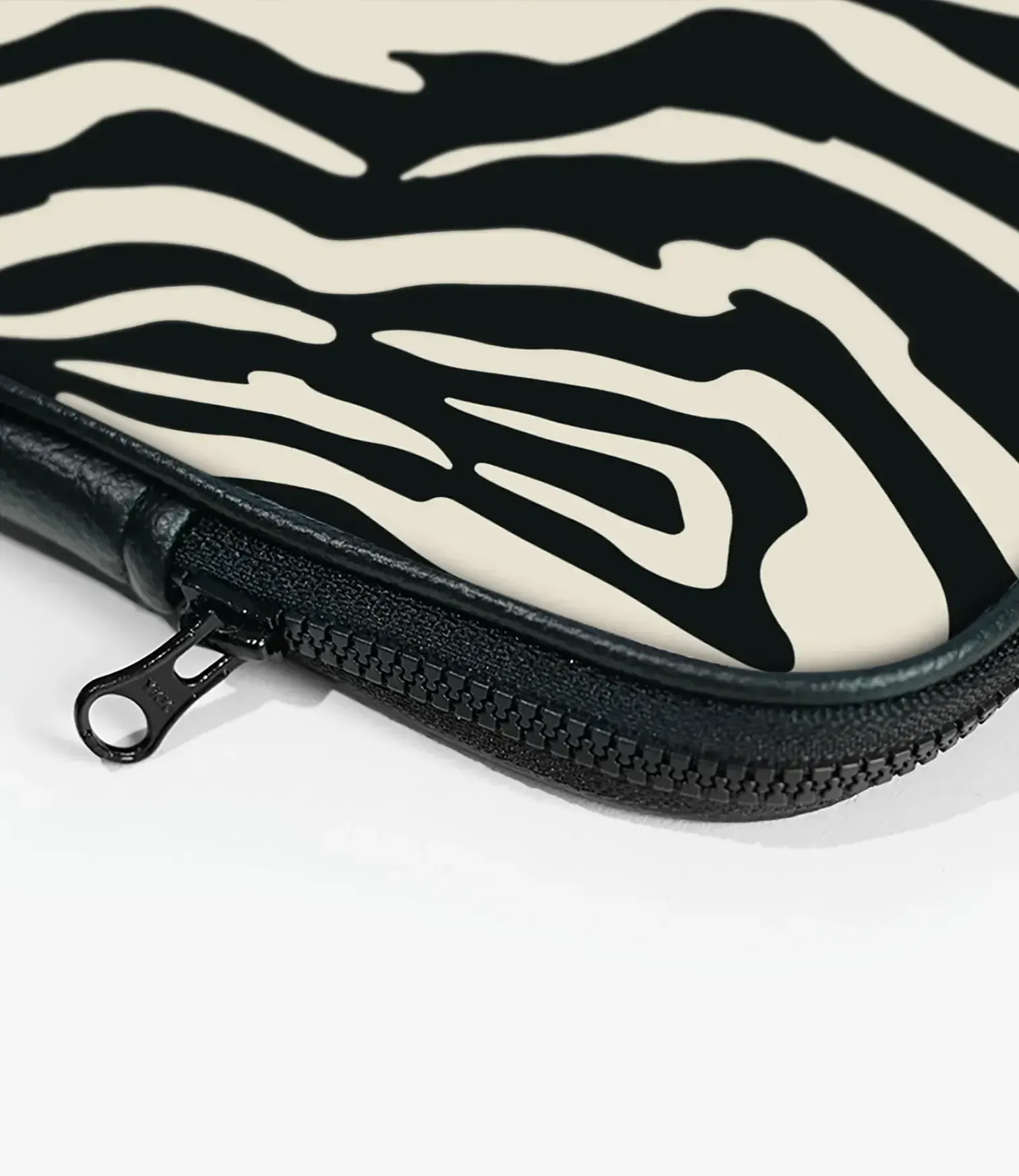 Zebra Black/Almond Laptop Sleeve