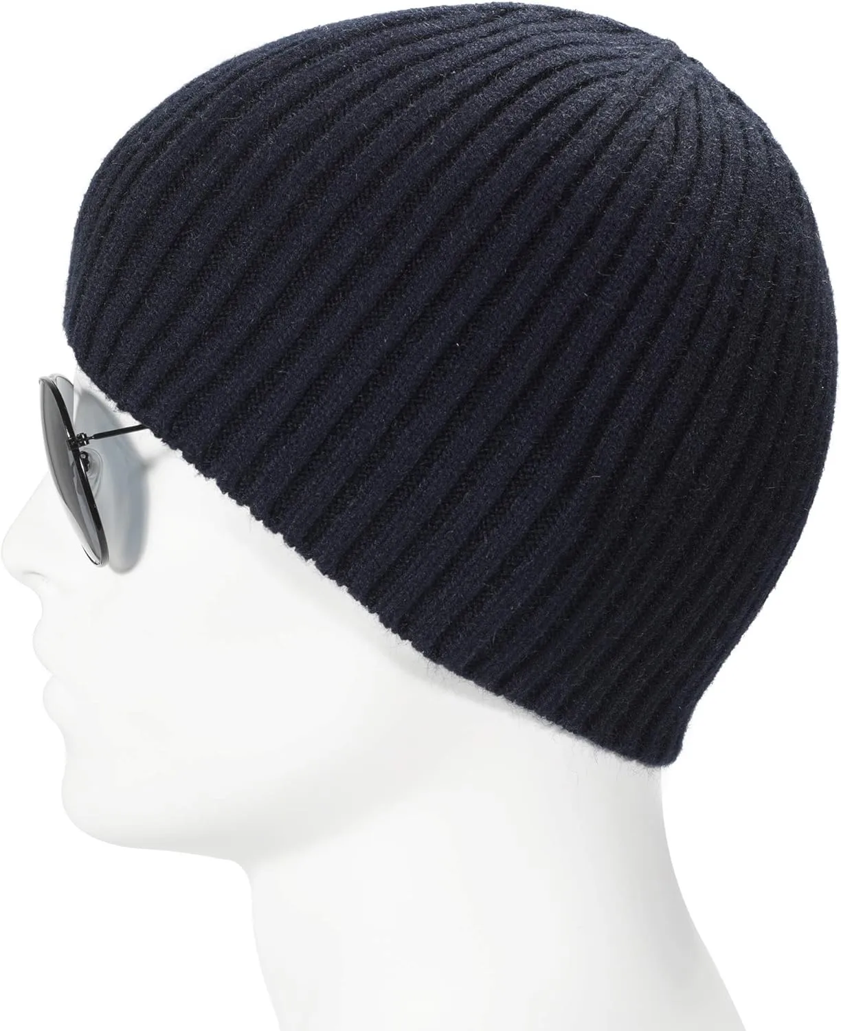 ZLYC Men Winter Knit Fisherman Beanie Hat Fashion Warm Daily Skull Cap